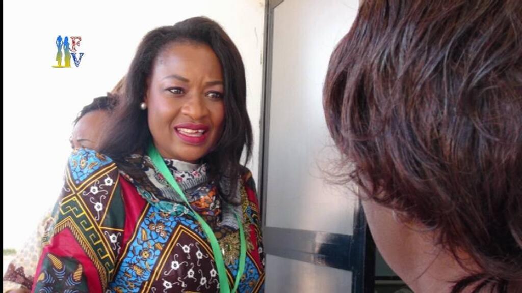 Aimée Manyong, directrice générale de la plateforme pour l’autonomisation de la femme en RDC