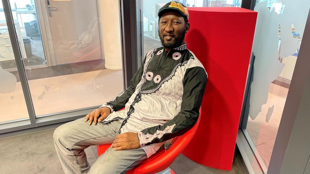 Ali Boulo Santo Cissoko dans nos studios parisiens.