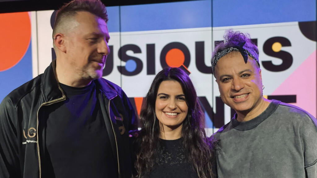 Christine Zayed, Sylvan Barou et Habib Meftah à RFI.