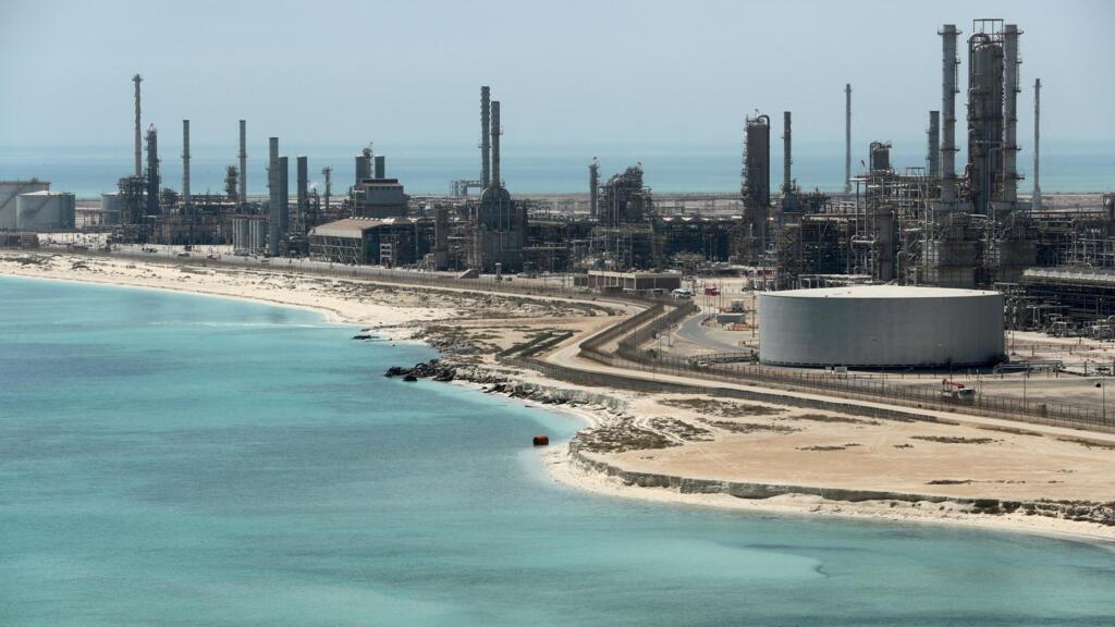 Une raffinerie de pétrole possédée par Aramco, en Arabie Saoudite.
