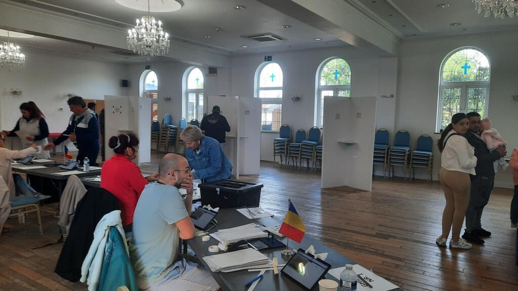 La secția de votare Harrow 3 din nord-vestul Londrei au votat cei mai mulți alegători din diaspora, mai 2025