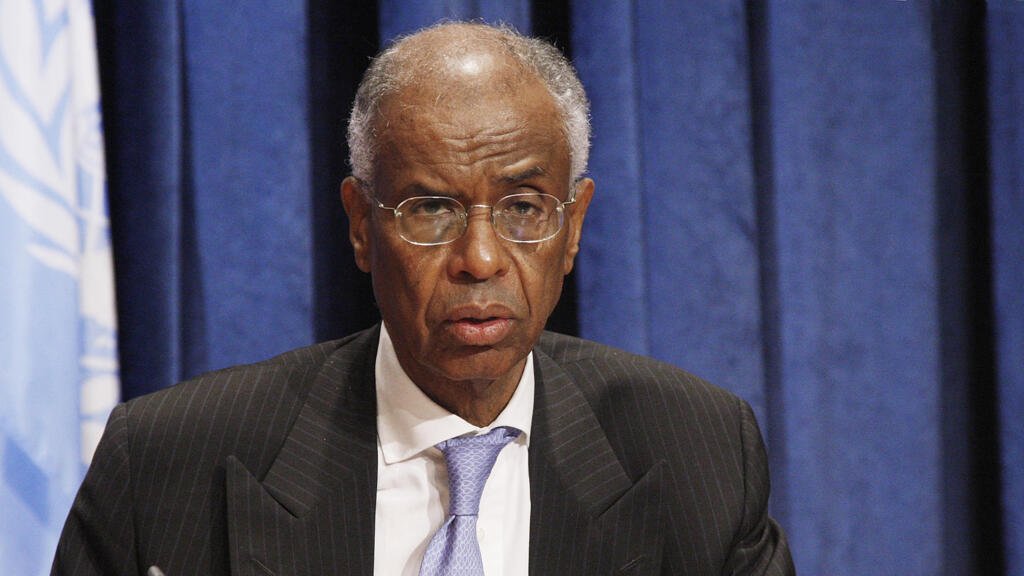 Ahmedou Ould-Abdallah, ancien ministre mauritanien des Affaires étrangères et ancien haut fonctionnaire de l'ONU et président du Centre 4S, ici à Istanbul le 22 mai 2010.