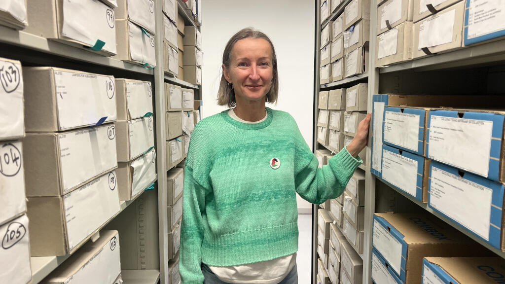 Arianna Lissoni professeur d’histoire, spécialiste de la lutte anti-apartheid est directrice des archives de Saha.