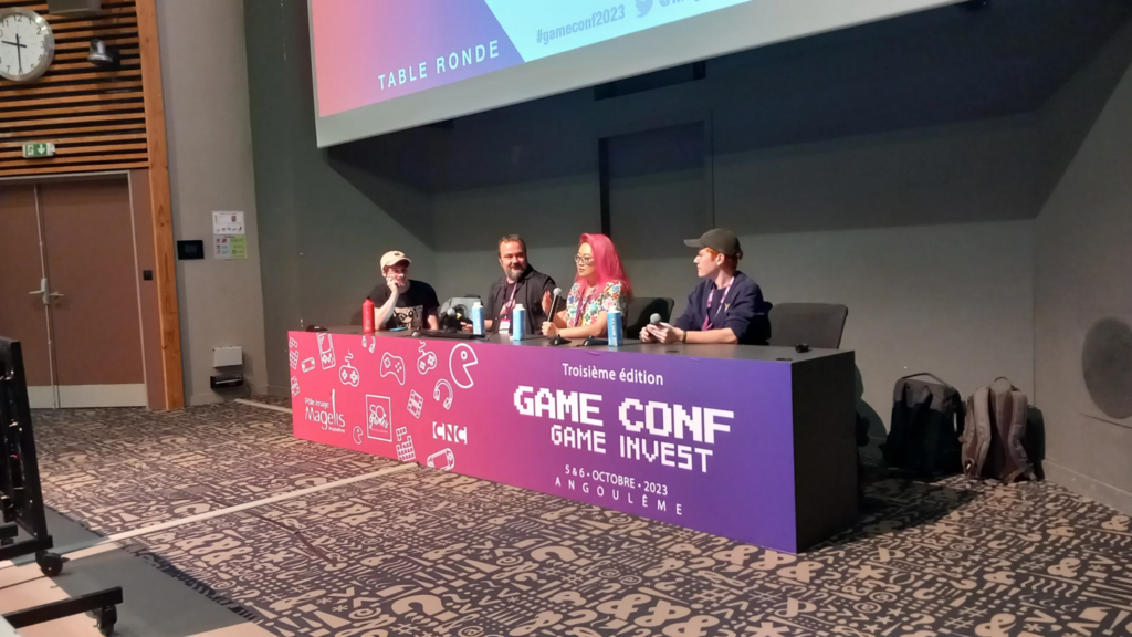 Conférence à la Game Conf d'Angoulème qui a eu lieu cette année les 3 et 4 octobre 2024. (Image d'lllustration)