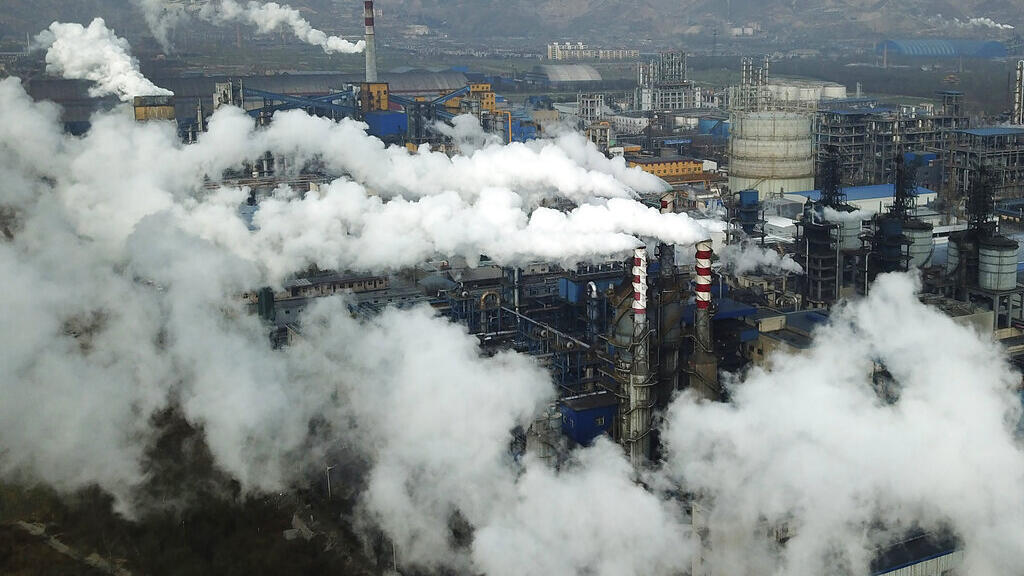 Pollution industrielle en Chine. [Image d'illustration]