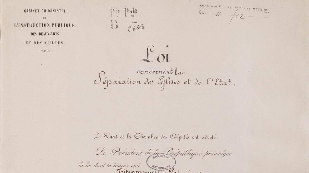 Laïcité en France: dix choses à savoir sur la loi de séparation des Églises et de l'État