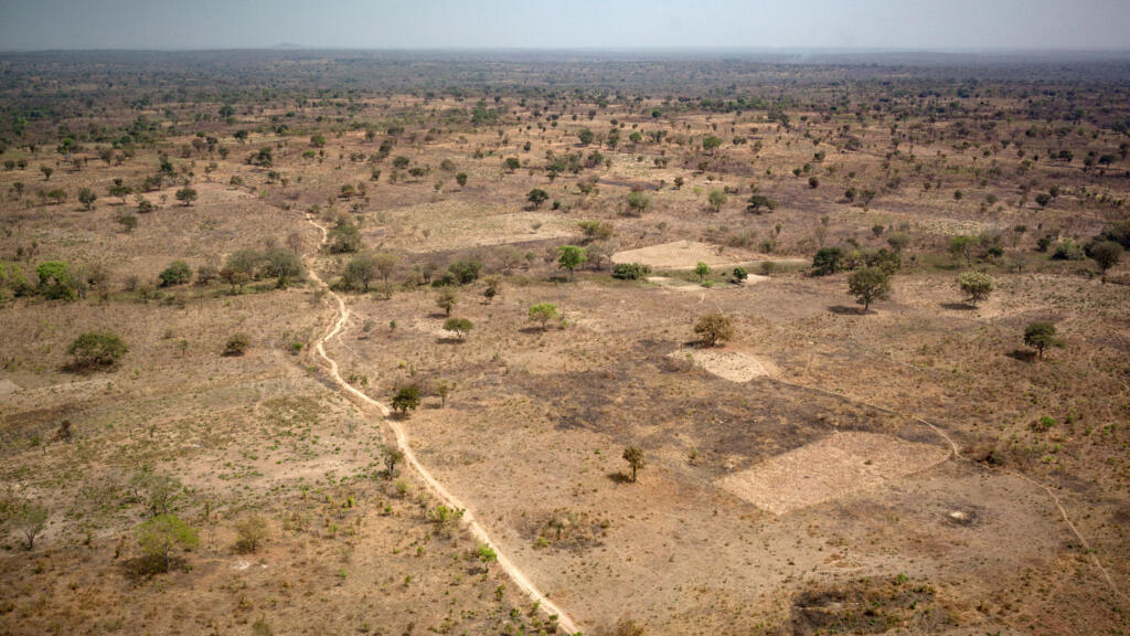 Une vue des environs de Paoua, en République centrafricaine, le 28 décembre 2017.