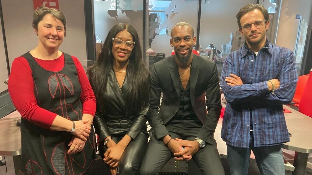 Laurence Allanic, Audrey Nguanza, Lamal et Nicolas Benita pour Alors on dit quoi.