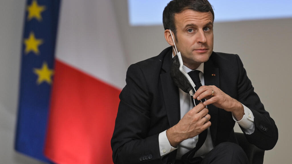Emmanuel Macron, le 5 janvier 2021.