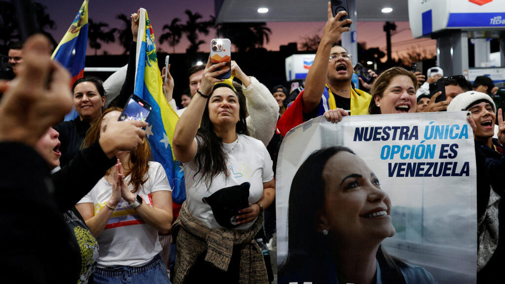 [En direct] Venezuela: Donald Trump verra l'opposante vénézuélienne Maria Corina Machado «la semaine prochaine»