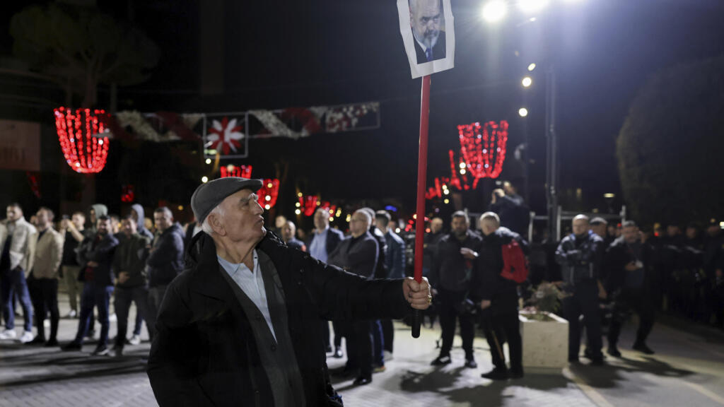 Manifestație antiguvernamentală, Tirana, martie 2025