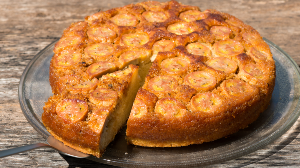 Pudding de bananes.
