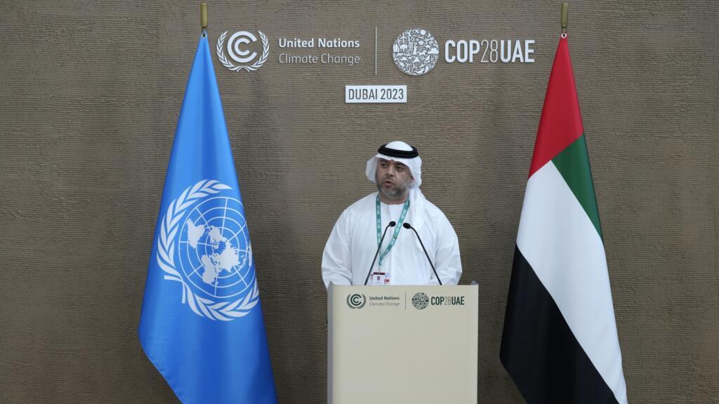Majid al-Suwaidi, le directeur général de la COP28, le 12 décembre 2023 à Dubaï.