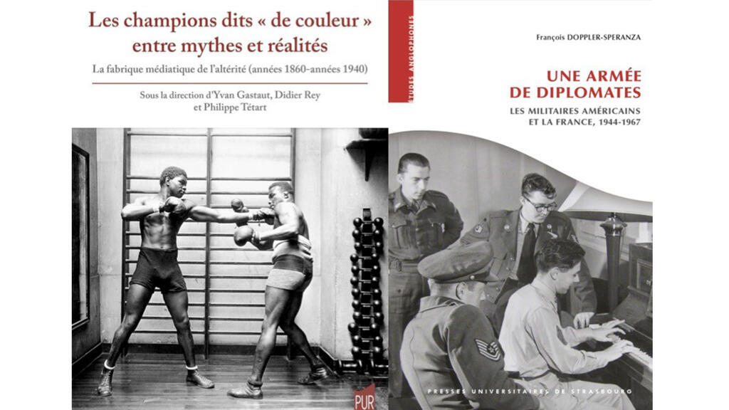 « Les champions dit "de couleur" entre mythes et réalités » ouvrage collectif sous la direction de Didier Rey, Philippe Têtard et Yvan Gastaut & « Une armée de diplomates. Les militaires américains et la France (1944-1967) », de François Doppler-Speranza.