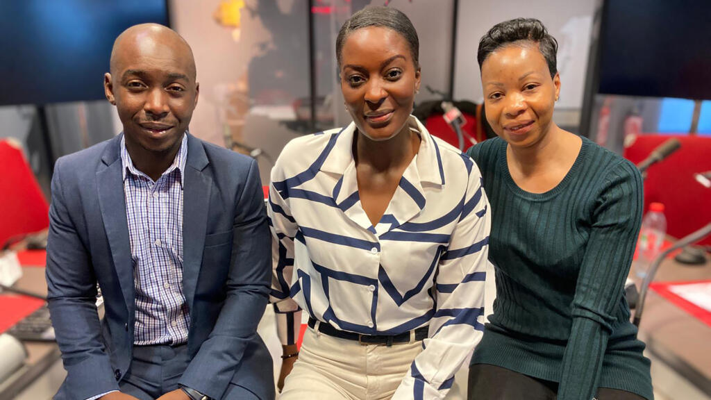 Hachemy Kane, Diara Ndiaye, Joséphine Mpaka en studio à RFI.