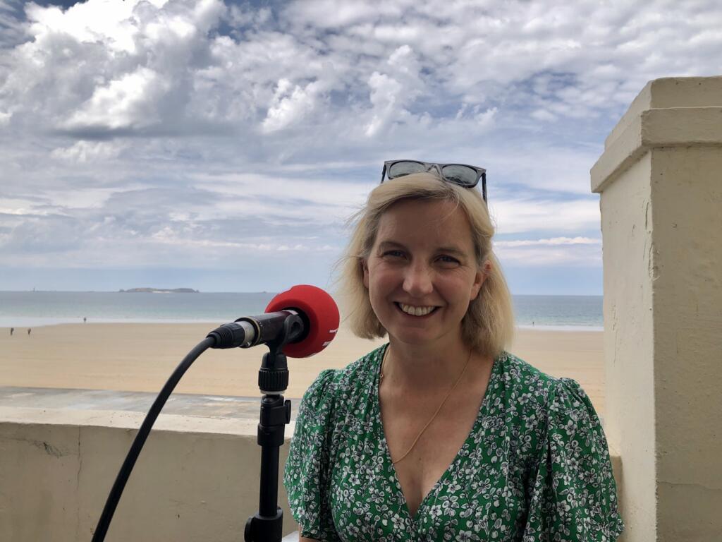 Gwenaële Robert à Saint-Malo (juin 2022)