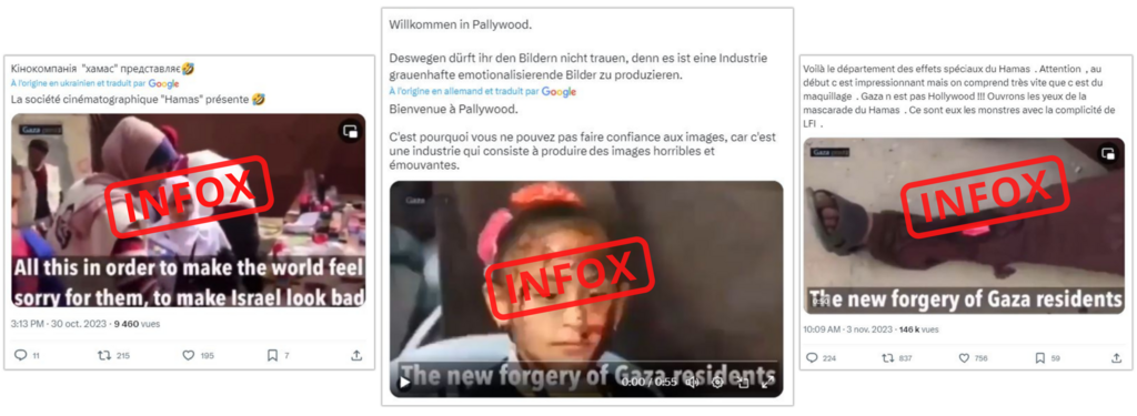 Cette vidéo n'a aucun rapport avec le conflit en cours entre Israël et le Hamas comme l'avancent, à tort, certains internautes.
