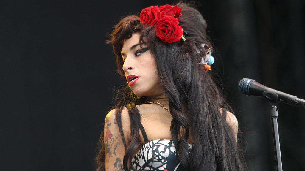 La chanteuse Amy Winehouse en concert, le 17 août 2008, à Chelmsford (Royaume-Uni).