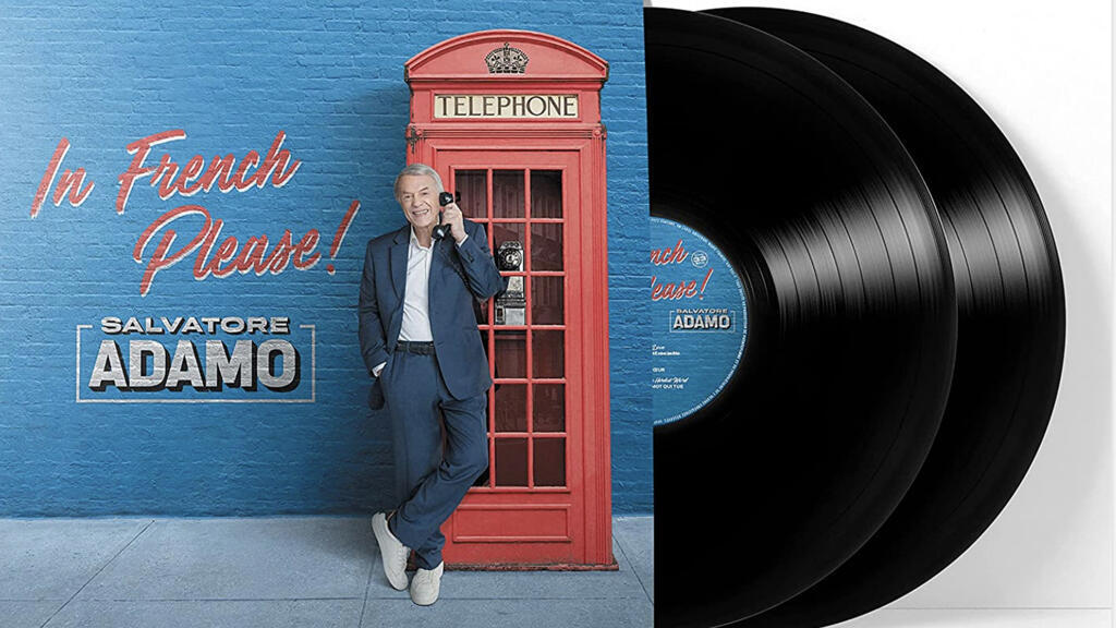 Le nouvel album de Salvador Adamo "In french please".