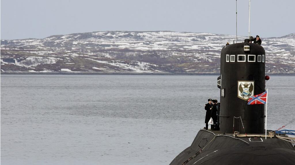 A Russian kilo class submarine 