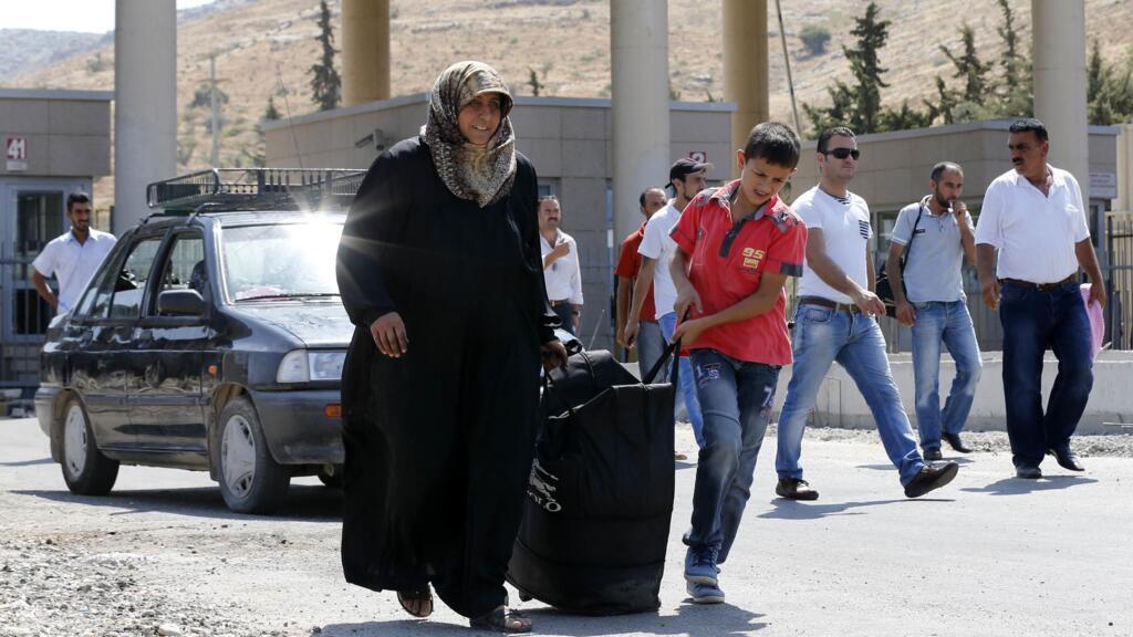 Syrian refugees in Turkey.
