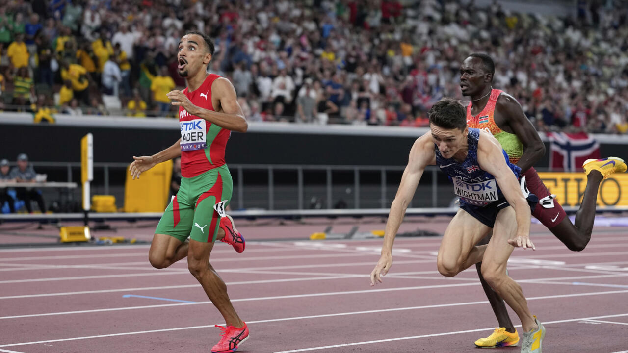 Mondiaux d'athlétisme: le Portugais Nader s'impose sur le 1500m, la Kenyane Cherotich s'offre le 3000 m