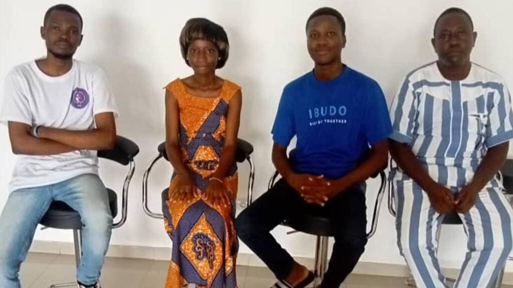 Jules Yededji, Colombe Gbaguidi, Kévin Houeto, Wilfried Hodonou Gbegnito.