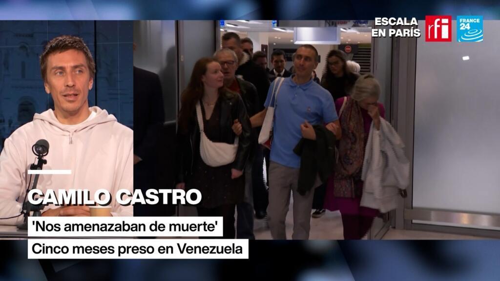 Maltratos, amenazas de muerte, agresión sexual: Camilo Castro relata el calvario en una cárcel de Venezuela