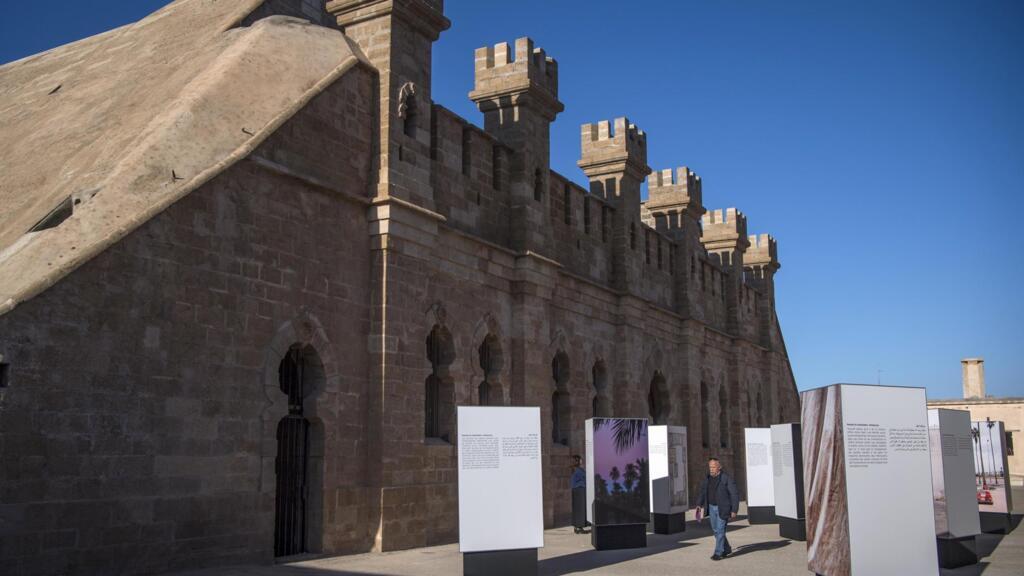 Lors de l'exposition d'inauguration du Musée national de la photographie à Rabat, le 15 janvier 2020.