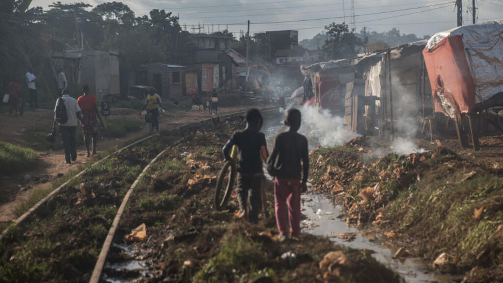 Dans un bidonville autour de Kampala, en Ouganda. (Image d'illustration)