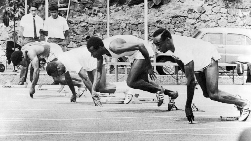 Athlétisme Jim Hines, premier homme sous les 10 secondes au 100 mètres