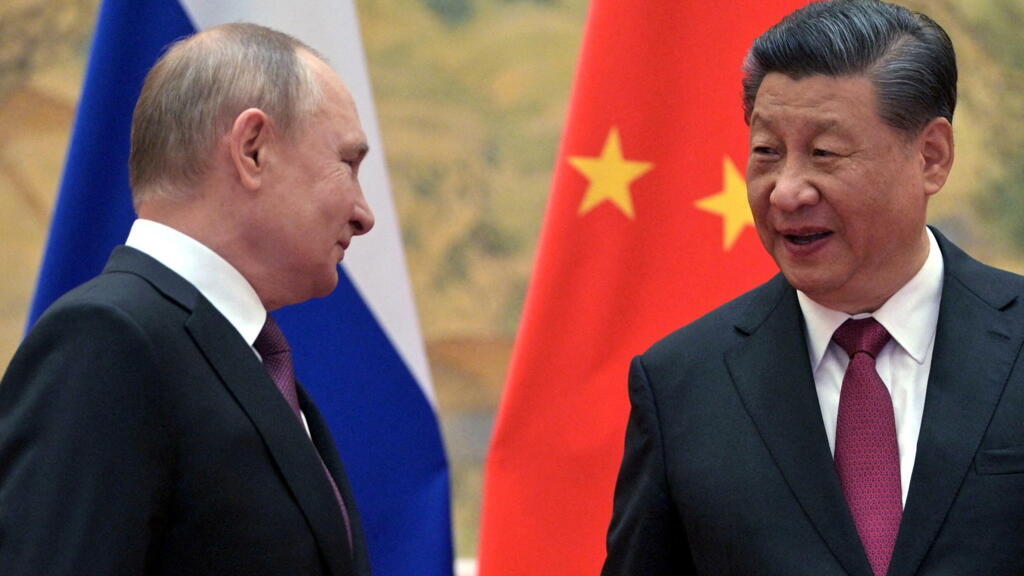 Les présidents Vladimir Poutine et Xi Jinping, le 4 février 2022, à Pékin.