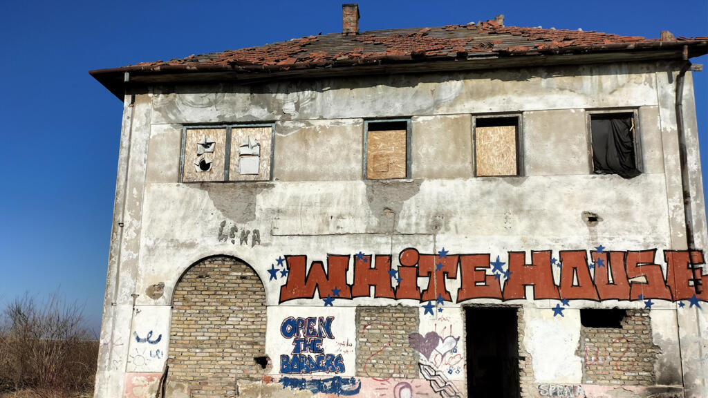 Squat à la frontière croate, en Serbie.