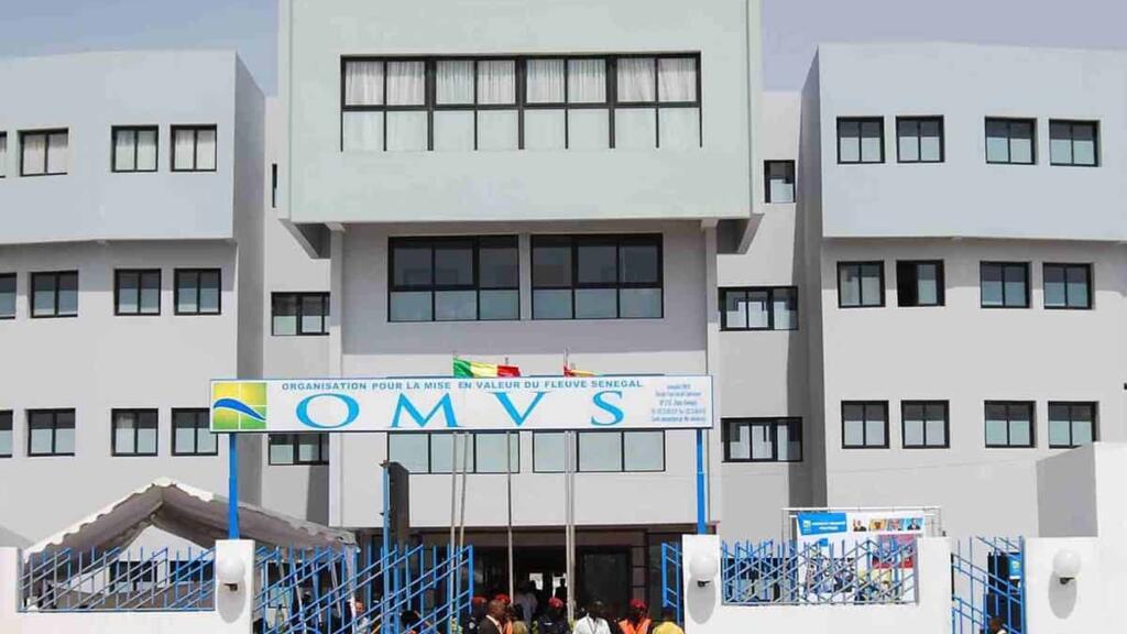 Siège de l'OMVS, l'Organisation de mise en valeur du fleuve Sénégal, à Dakar au Sénégal.