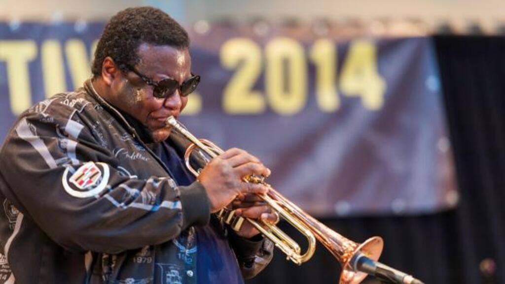 Wallace Roney, en concert à New York, le 23 août 2014.