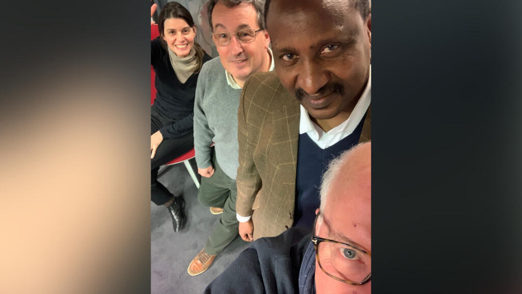 Vanessa Rovensky, Yann Mens, Seidik Abba et Pierre-Édouard Deldique.