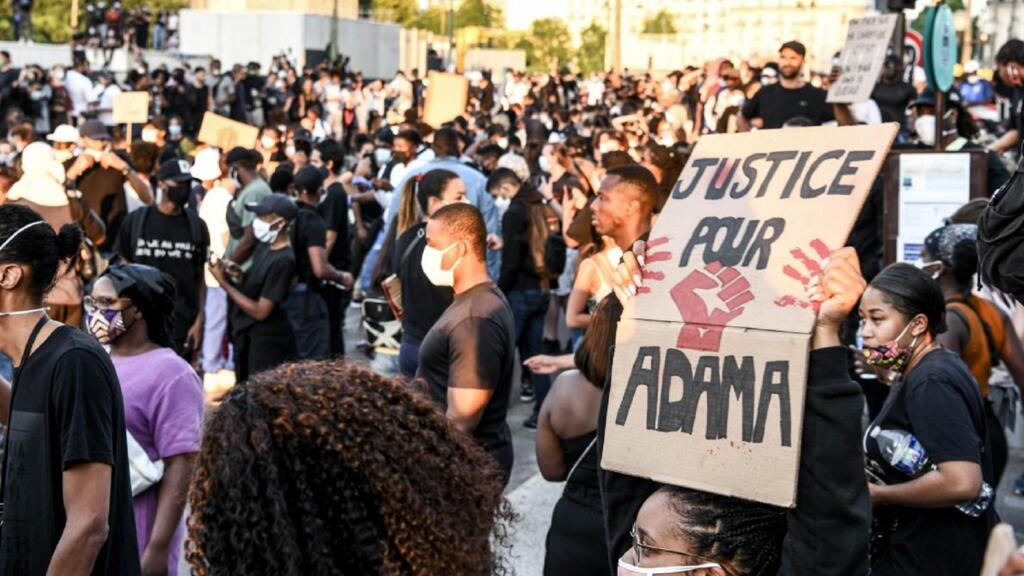 "Justice for Adama": Black Lives Matter rally in Paris, June 2020