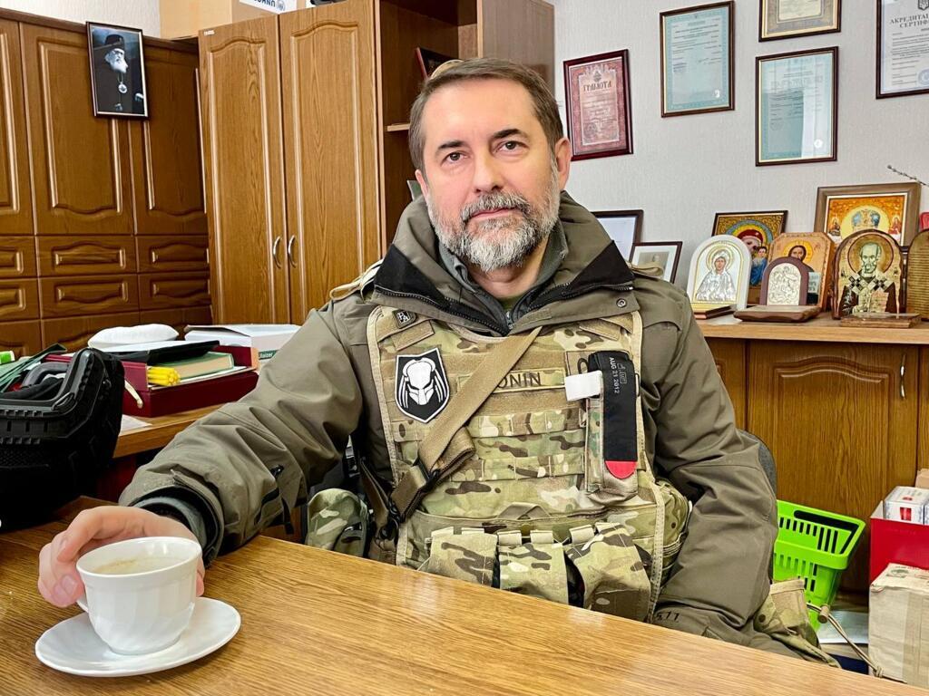 Sergiy Gaidai, le gouverneur régional et militaire de la région de Louhansk.