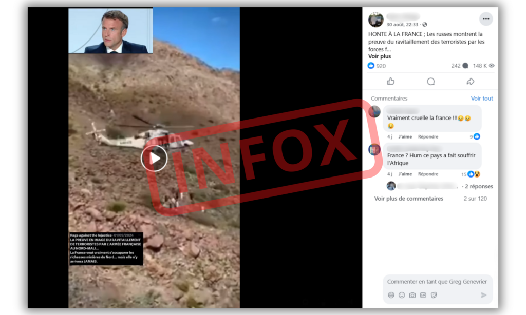 L'infox circule actuellement sur Facebook, TikTok et YouTube.