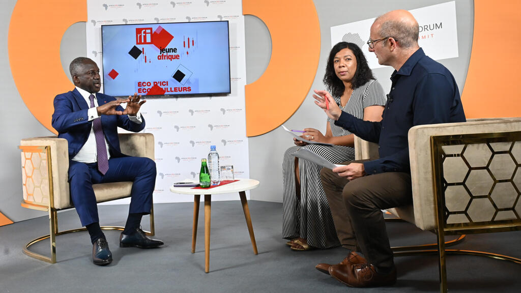 Adama Bictogo, Bruno Faure et Aurélie M’Bida.
