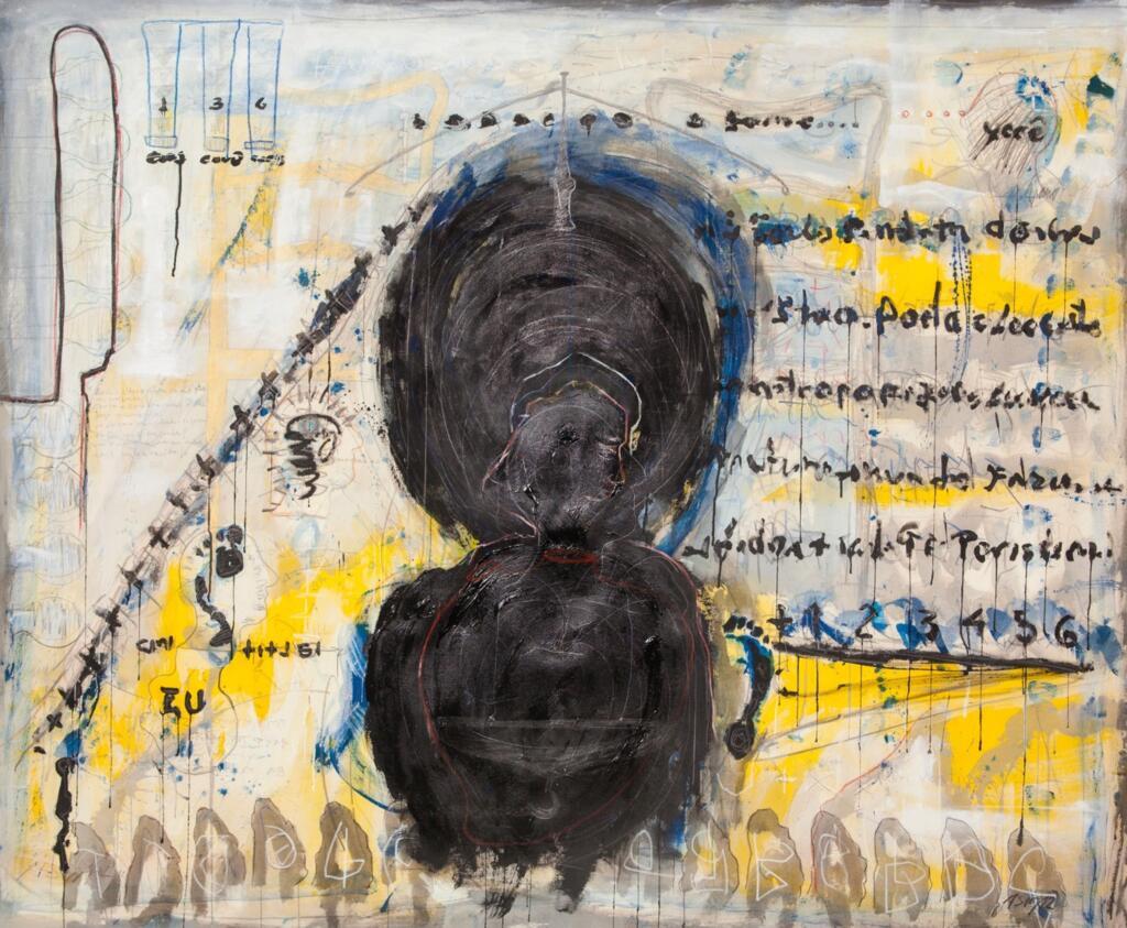 Obra da exposição Okoto - J'existe! em Paris.