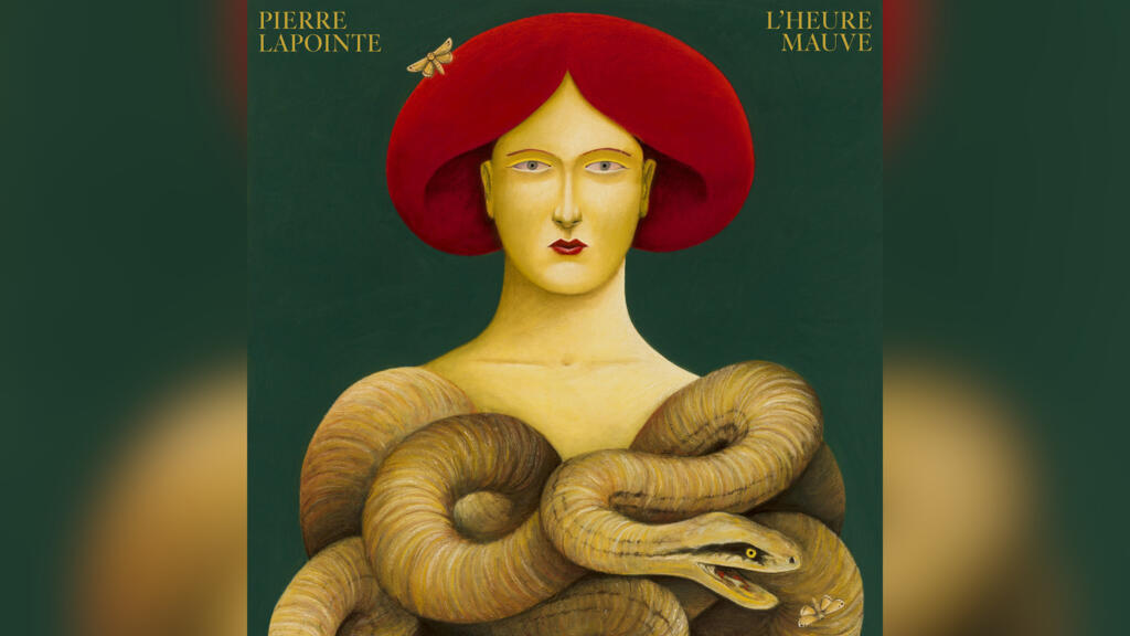 Pochette du nouvel album de Pierre Lapointe «L’heure mauve».