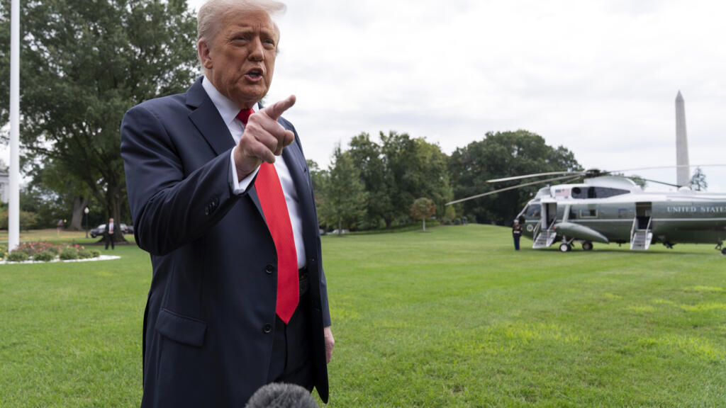 Le président des États-Unis Donald Trump.