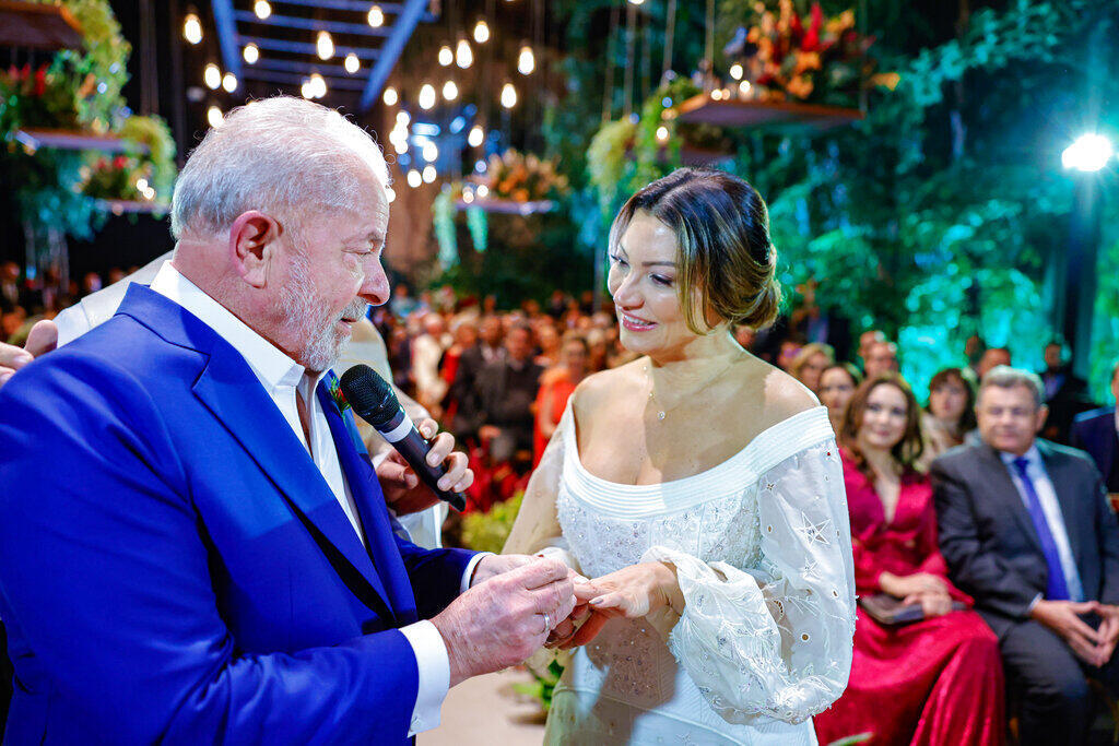 O casamento de Lula ganhou destaque na imprensa internacional.