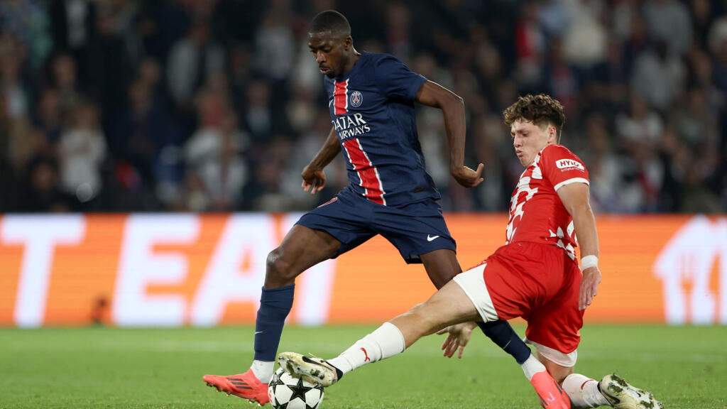 Ousmane Dembélé a été tenu en échec par la défense adverse et a raté beaucoup d'occasions dans ce premier match de Ligue des champions de la saison pour le PSG.