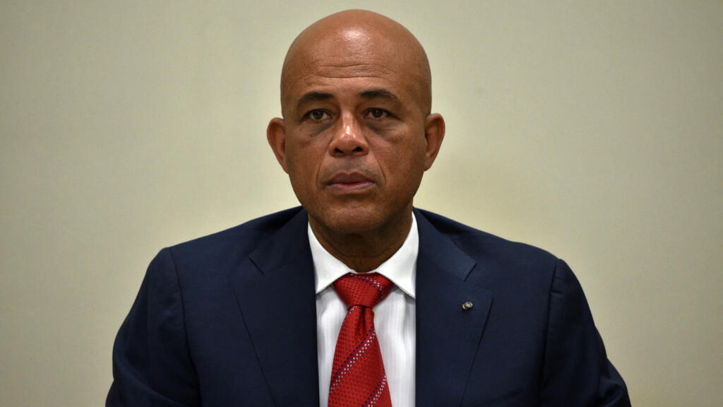L'ancien président haïtien Michel Martelly, le 6 février 2016 à Port-au-Prince, en Haïti. (Image d'illustration)