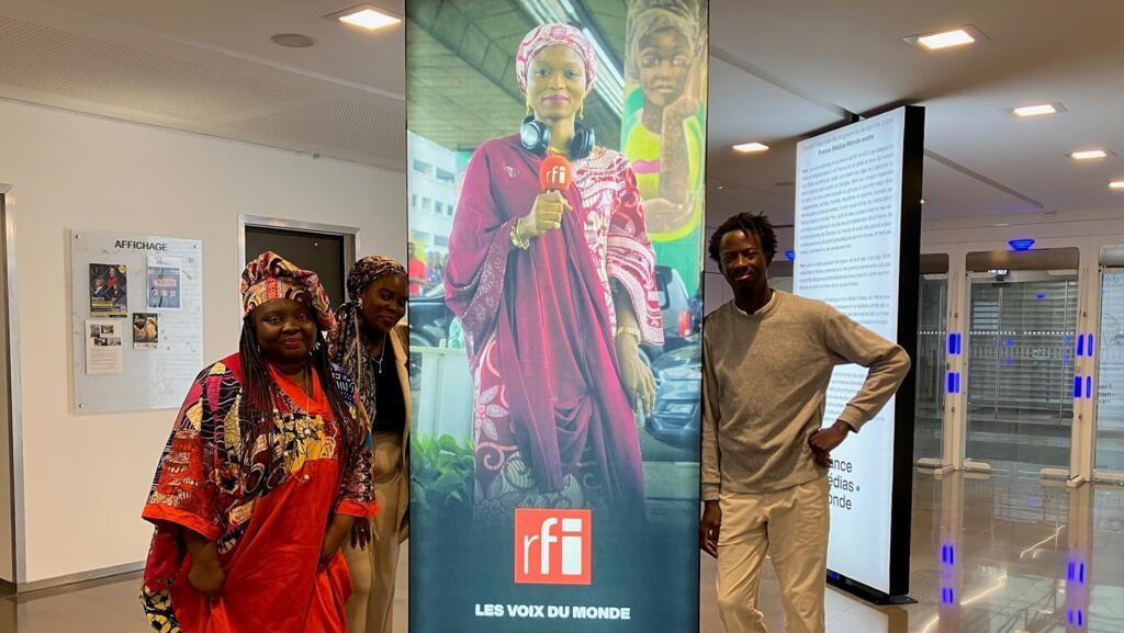 Nathalie Brigaud Ngoum, Aïssatou Mbaye et Abdoulaye Djikine.