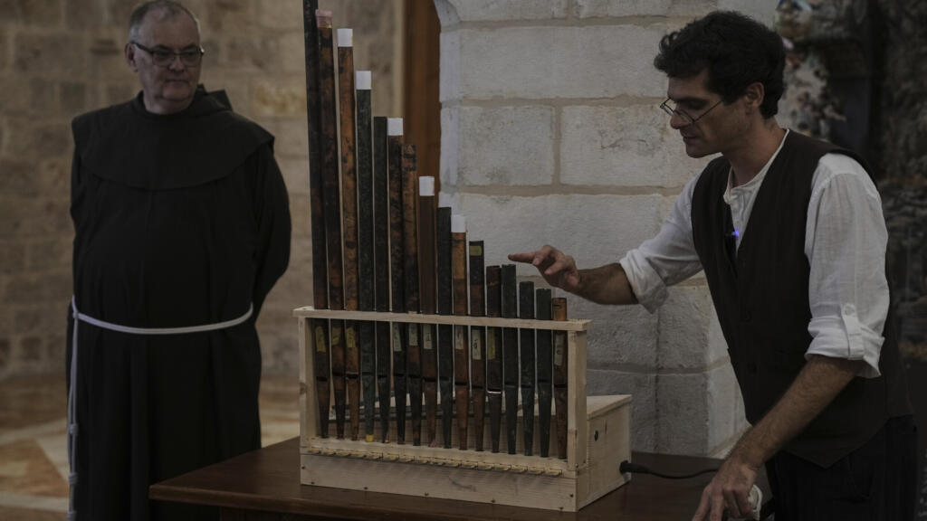 À Bethléem, le plus ancien orgue de la chrétienté résonne à nouveau