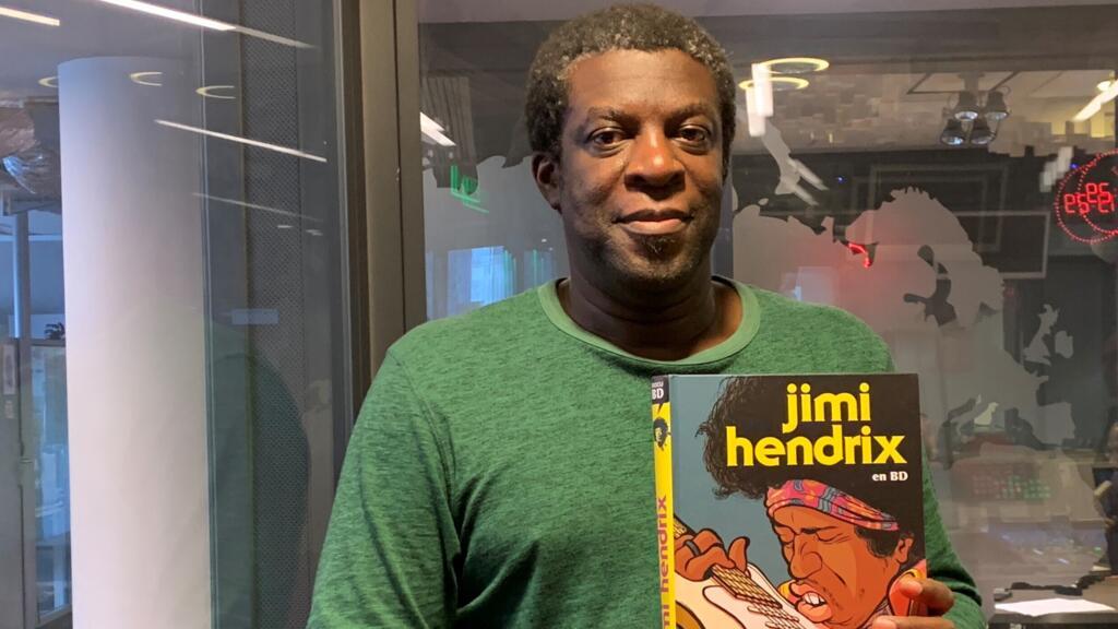 Yazid Manou, auteur de «Jimi Hendrix en BD» (Ed. Petit à Petit).