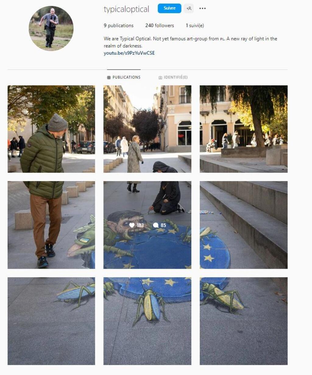 C'est depuis ce compte Instagram que les photos truquées semblent apparaître pour la première fois en ligne.